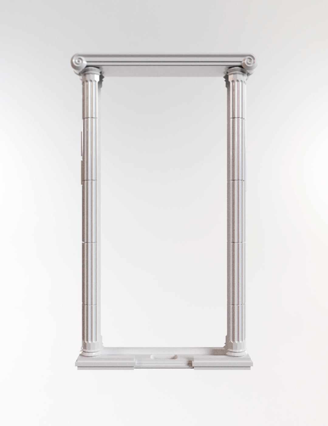The Column Case: A frame between realities